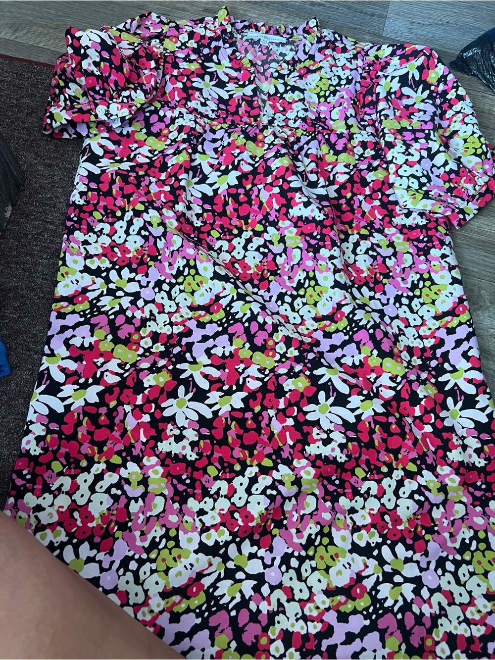 Michelle McDowell floral dress size xs